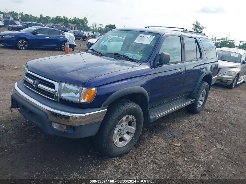 1999 Toyota 4Runner Sr5 V6 VIN: JT3HN86R0X0230175 Lot: 39571160