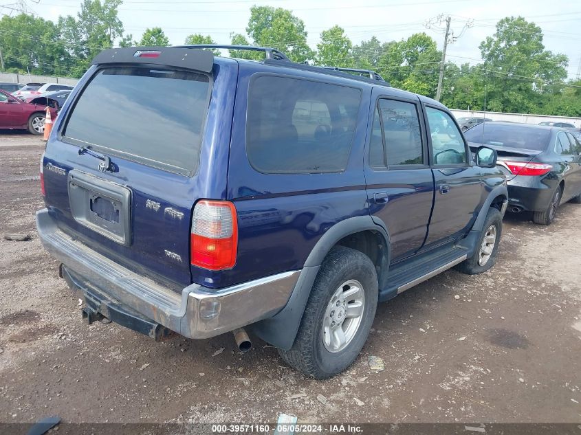 1999 Toyota 4Runner Sr5 V6 VIN: JT3HN86R0X0230175 Lot: 39571160