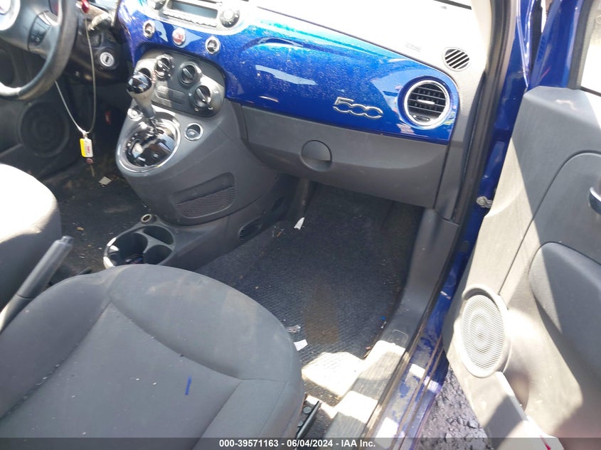 2014 Fiat 500 Pop VIN: 3C3CFFARXET205352 Lot: 39571163