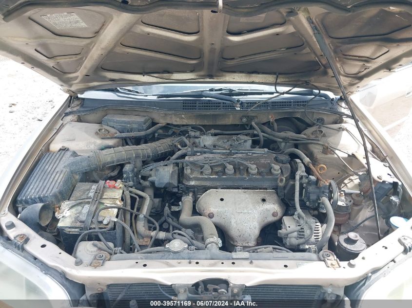 2001 Honda Accord 2.3 Lx VIN: 1HGCG56411A063346 Lot: 39571169