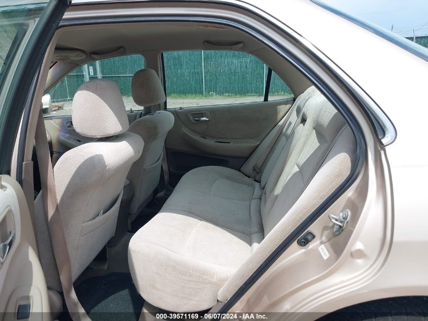 2001 Honda Accord 2.3 Lx VIN: 1HGCG56411A063346 Lot: 39571169