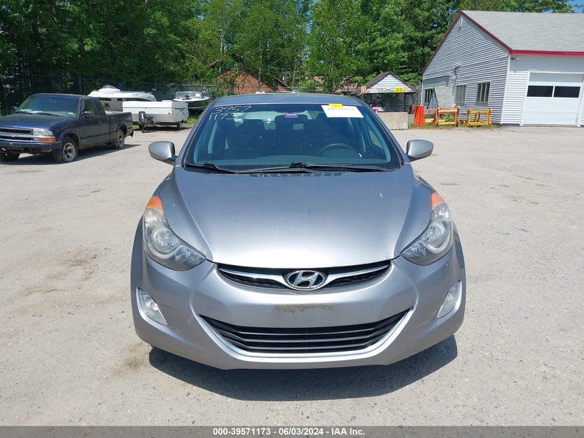2013 Hyundai Elantra Gls VIN: KMHDH4AE1DU673501 Lot: 39571173