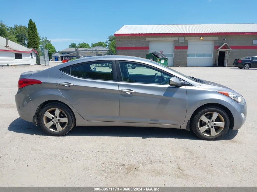 2013 Hyundai Elantra Gls VIN: KMHDH4AE1DU673501 Lot: 39571173
