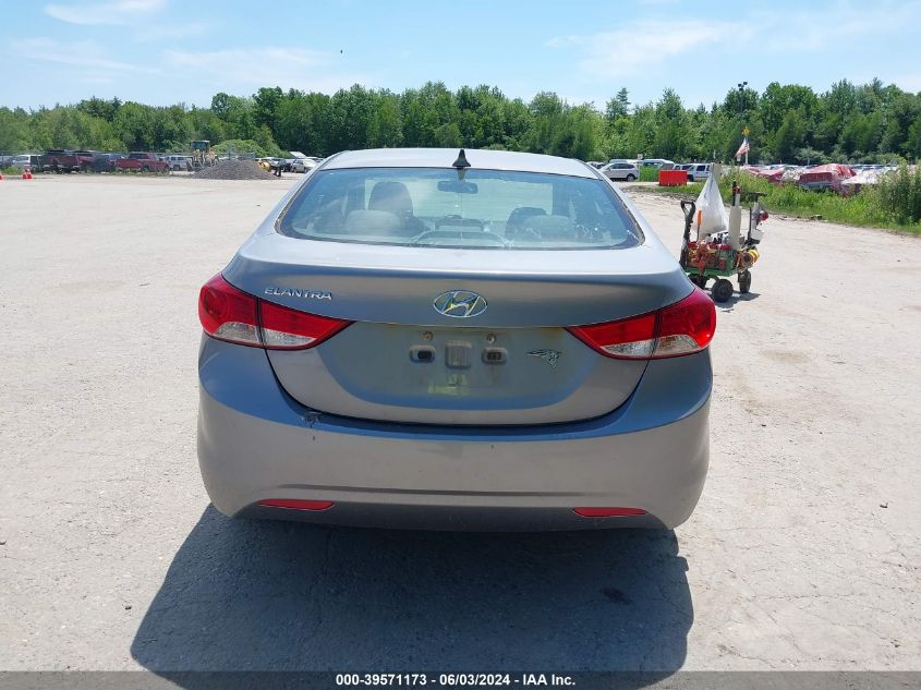 2013 Hyundai Elantra Gls VIN: KMHDH4AE1DU673501 Lot: 39571173