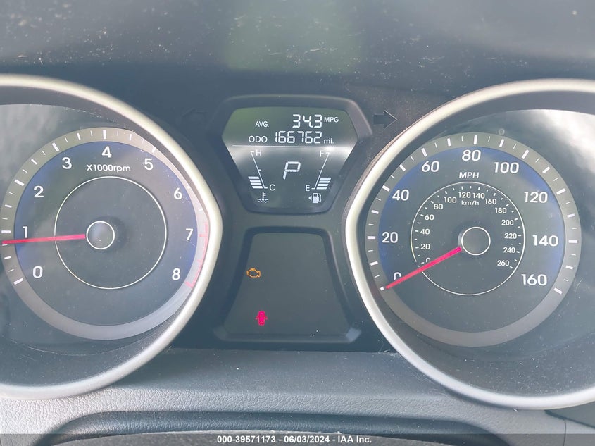 2013 Hyundai Elantra Gls VIN: KMHDH4AE1DU673501 Lot: 39571173