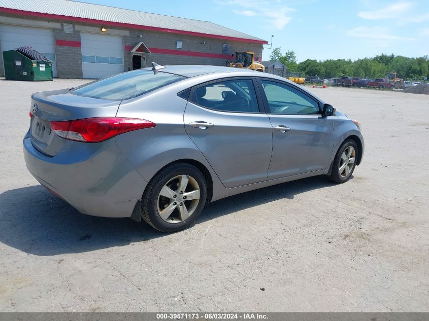 2013 Hyundai Elantra Gls VIN: KMHDH4AE1DU673501 Lot: 39571173