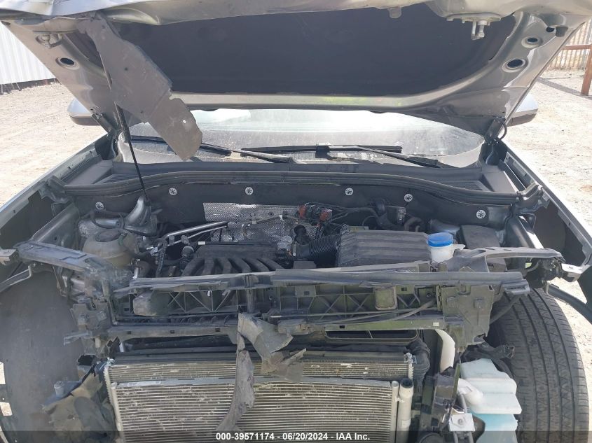 2021 Volkswagen Atlas 3.6L V6 Se W/Technology VIN: 1V2JR2CA2MC537465 Lot: 39571174