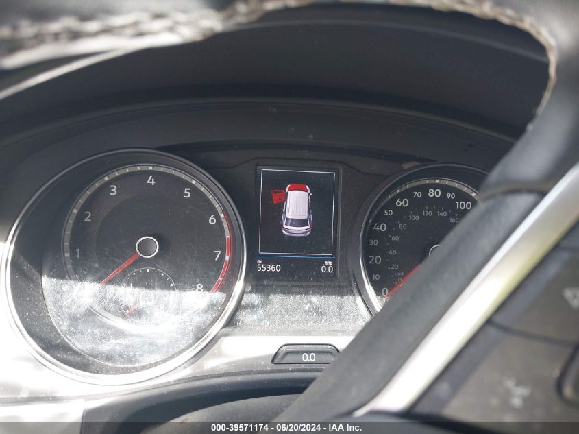 2021 Volkswagen Atlas 3.6L V6 Se W/Technology VIN: 1V2JR2CA2MC537465 Lot: 39571174