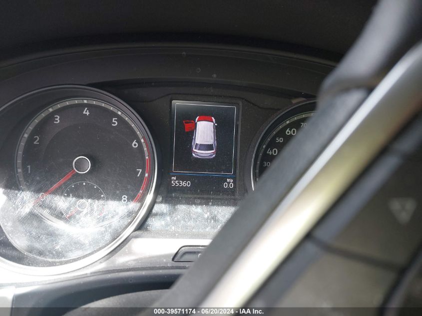 2021 Volkswagen Atlas 3.6L V6 Se W/Technology VIN: 1V2JR2CA2MC537465 Lot: 39571174