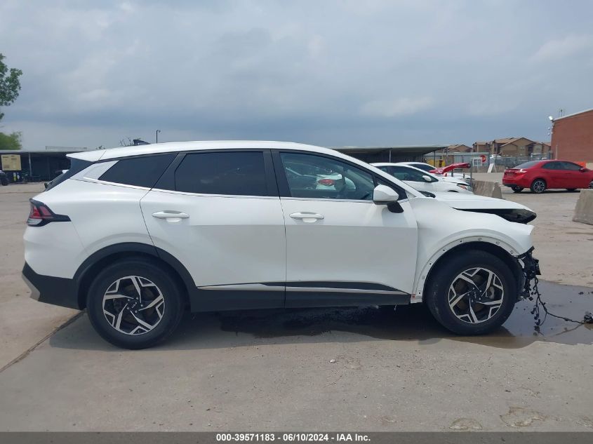 2023 Kia Sportage Lx VIN: KNDPU3AFXP7034312 Lot: 39571183