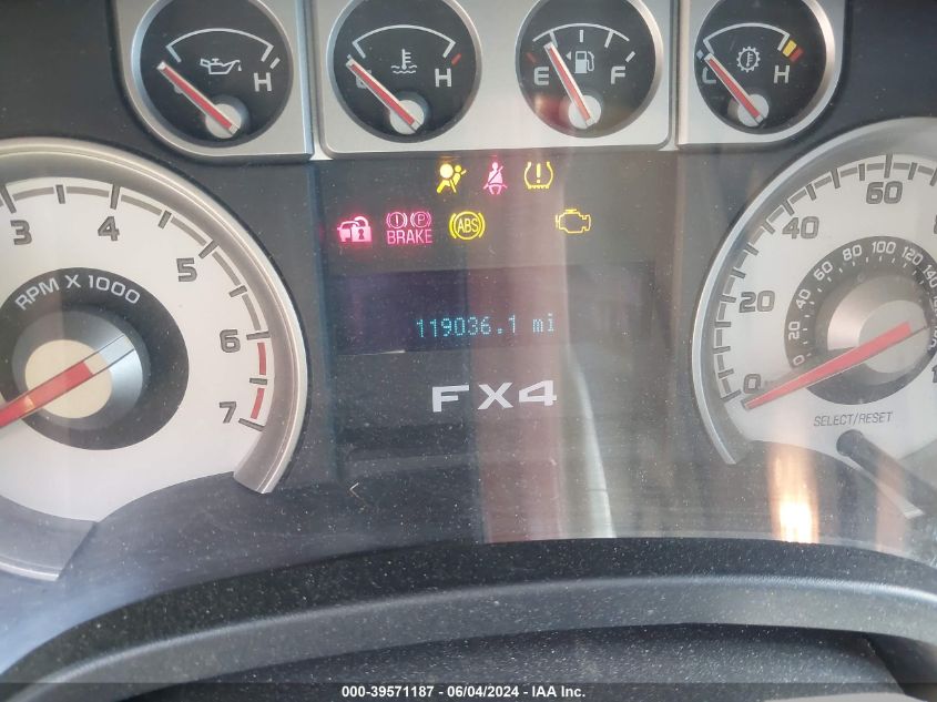 2009 Ford F-150 Fx4/Lariat/Xl/Xlt VIN: 1FTPX14VX9FA27433 Lot: 39571187