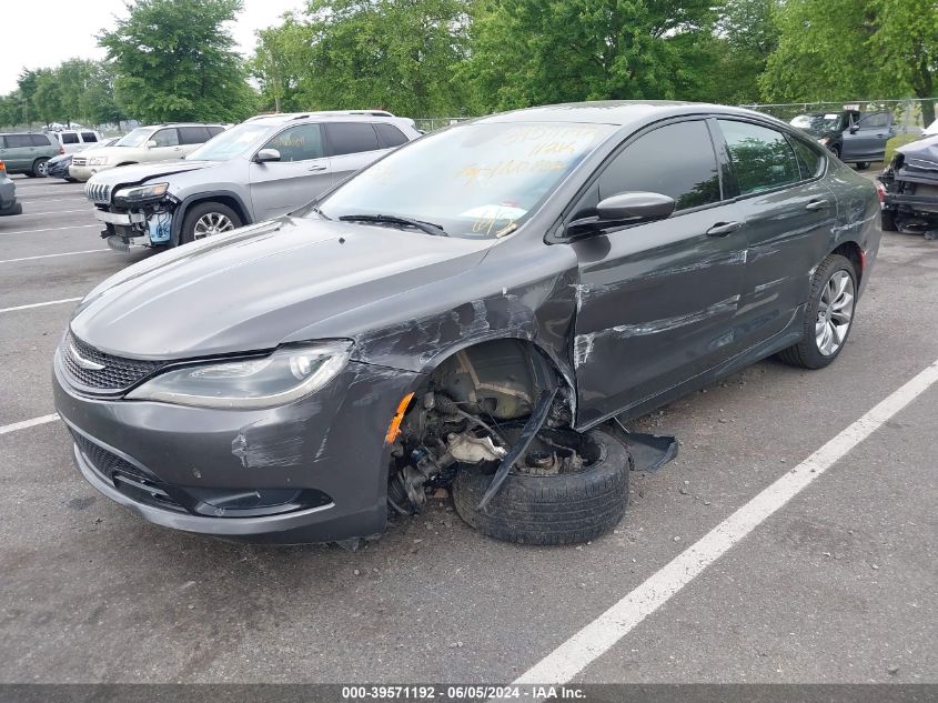 2015 Chrysler 200 S VIN: 1C3CCCBB6FN721251 Lot: 39571192