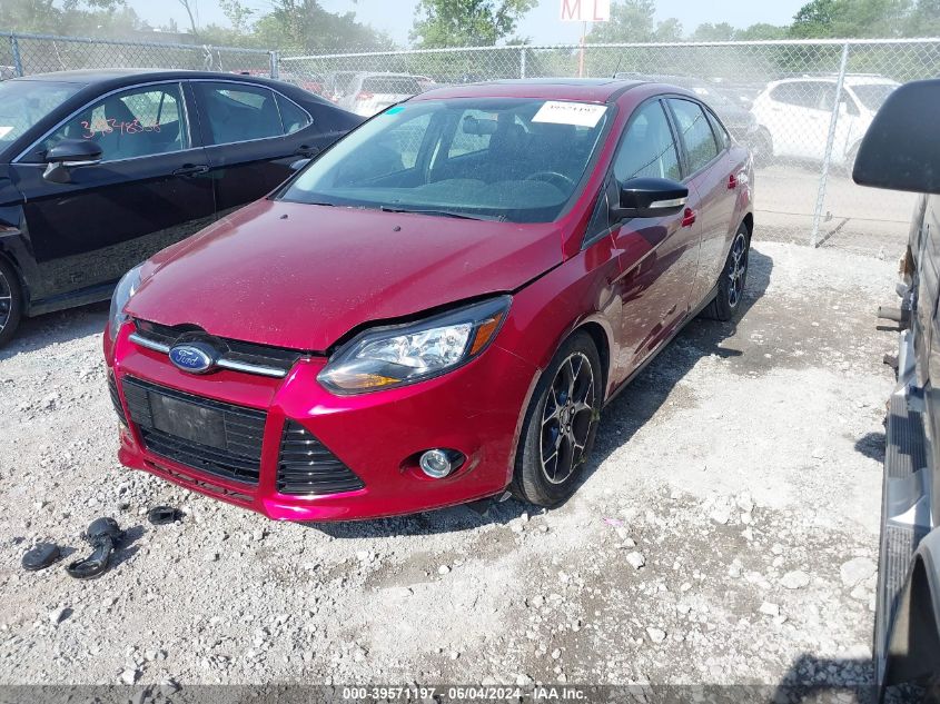 2014 Ford Focus Se VIN: 1FADP3F2XEL193664 Lot: 39571197