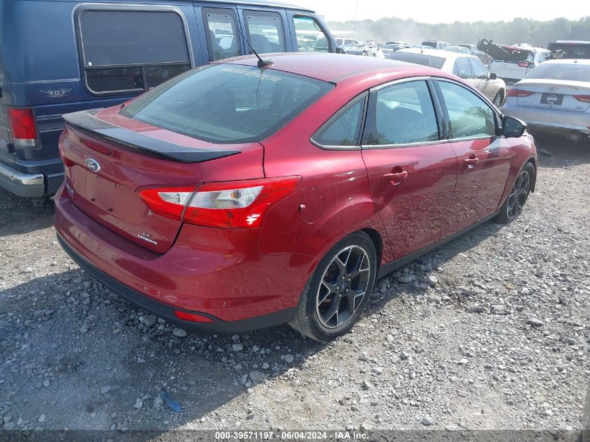 2014 Ford Focus Se VIN: 1FADP3F2XEL193664 Lot: 39571197