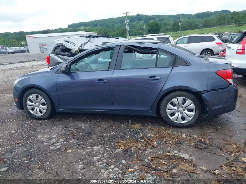2013 Chevrolet Cruze Ls Auto VIN: 1G1PA5SG3D7288802 Lot: 39571201