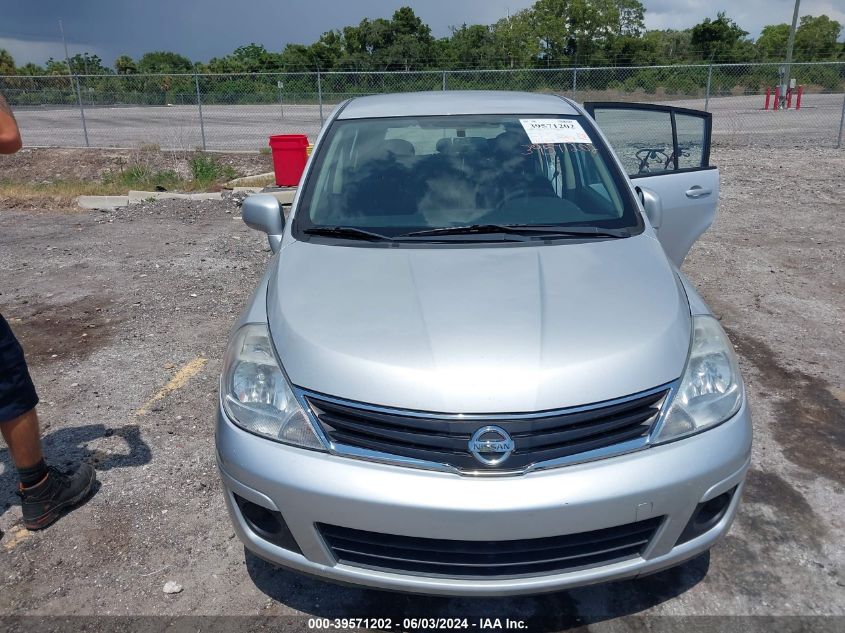 2010 Nissan Versa 1.8S VIN: 3N1BC1CP7AL447706 Lot: 39571202