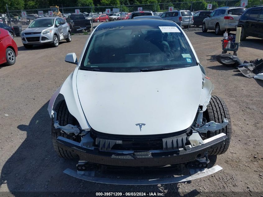 2022 Tesla Model 3 Long Range Dual Motor All-Wheel Drive VIN: 5YJ3E1EB2NF187507 Lot: 39571209