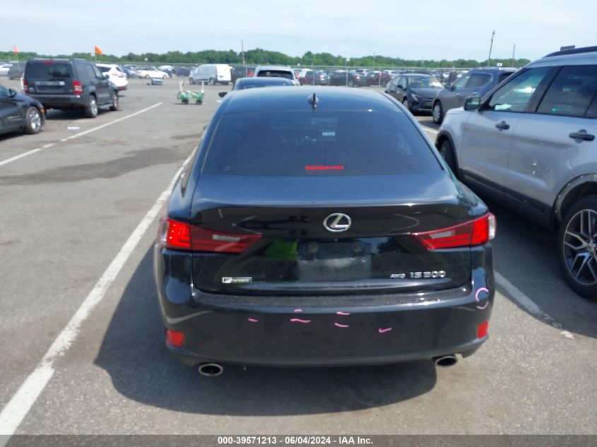2016 Lexus Is 300 VIN: JTHCM1D21G5011460 Lot: 39571213