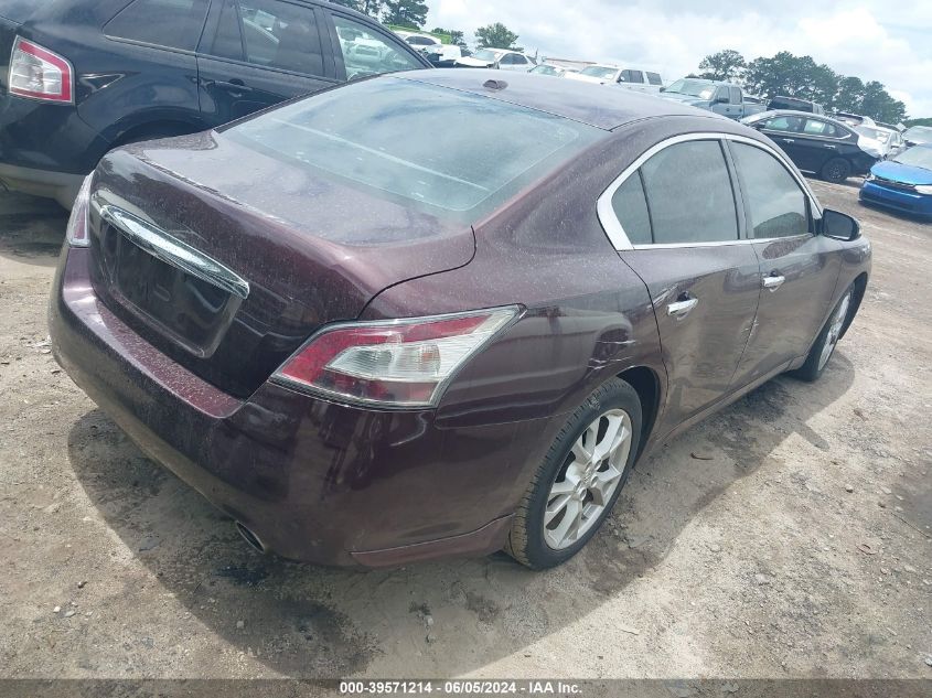 2014 Nissan Maxima 3.5 Sv VIN: 1N4AA5AP5EC461524 Lot: 39571214