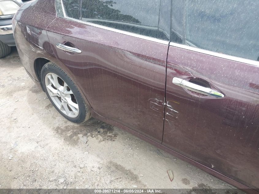 2014 Nissan Maxima 3.5 Sv VIN: 1N4AA5AP5EC461524 Lot: 39571214