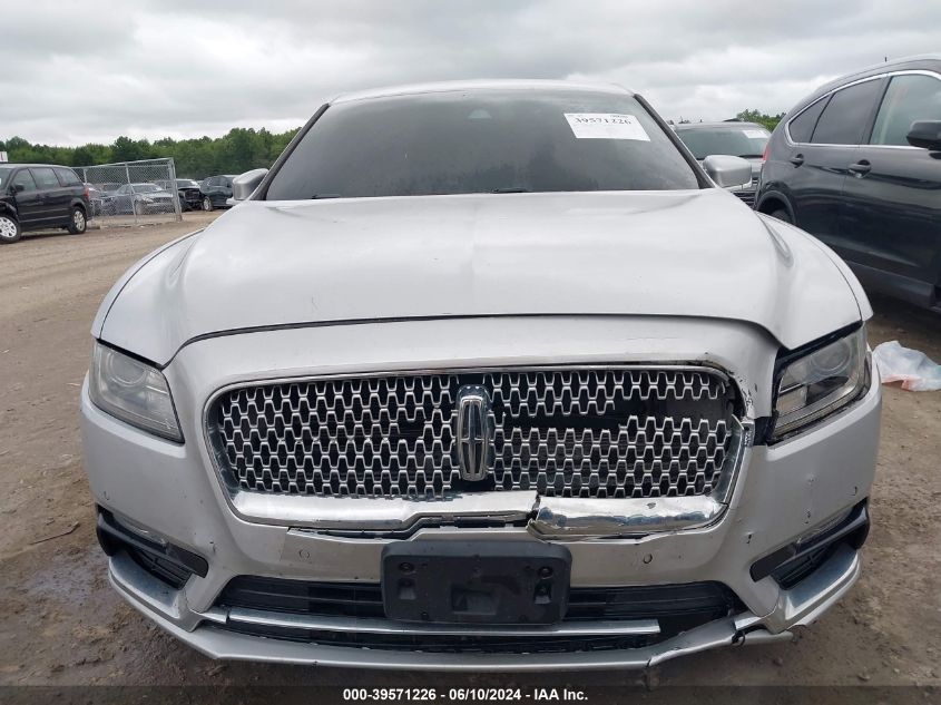 2019 Lincoln Continental Standard VIN: 1LN6L9PKXK5606596 Lot: 39571226