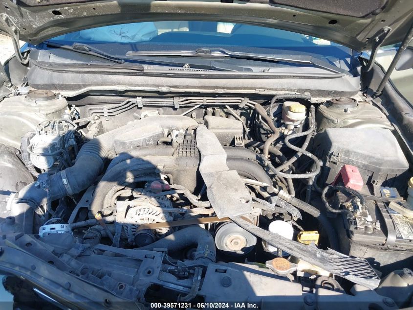 2015 Subaru Outback 2.5I Premium VIN: 4S4BSAHC1F3317621 Lot: 39571231