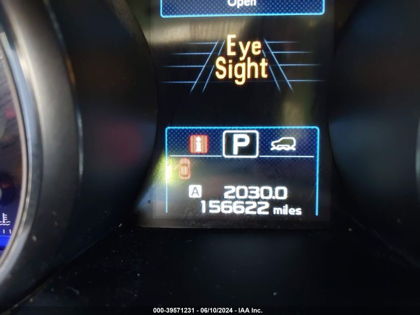 2015 Subaru Outback 2.5I Premium VIN: 4S4BSAHC1F3317621 Lot: 39571231