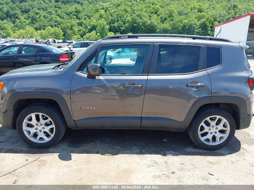 2016 Jeep Renegade Latitude VIN: ZACCJBBTXGPC88000 Lot: 39571238