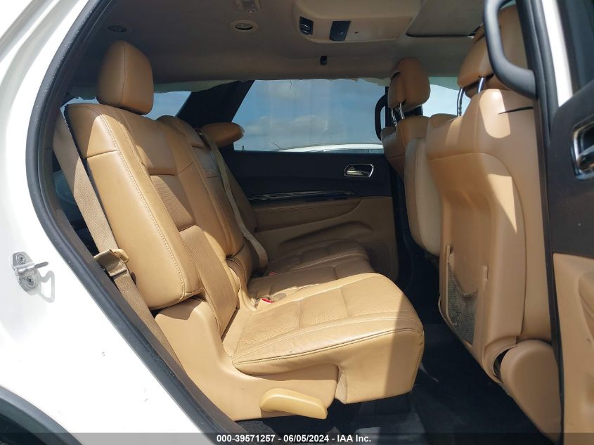 2012 Dodge Durango Citadel VIN: 1C4RDHEG9CC257418 Lot: 39571257