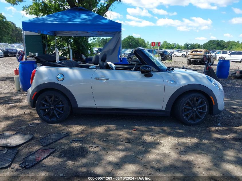 2019 Mini Convertible Cooper S VIN: WMWWG9C57K3J31152 Lot: 39571269