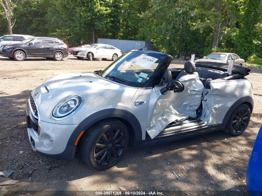 2019 Mini Convertible Cooper S VIN: WMWWG9C57K3J31152 Lot: 39571269