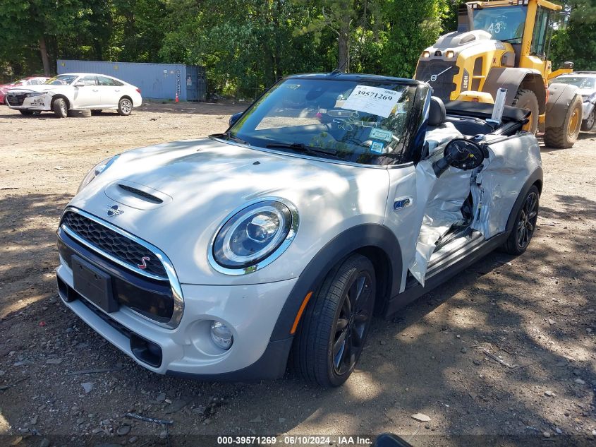 2019 Mini Convertible Cooper S VIN: WMWWG9C57K3J31152 Lot: 39571269