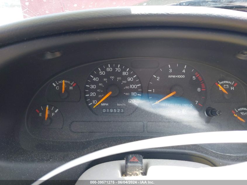 1998 Ford Mustang VIN: 1FAFP4047WF164115 Lot: 39571275