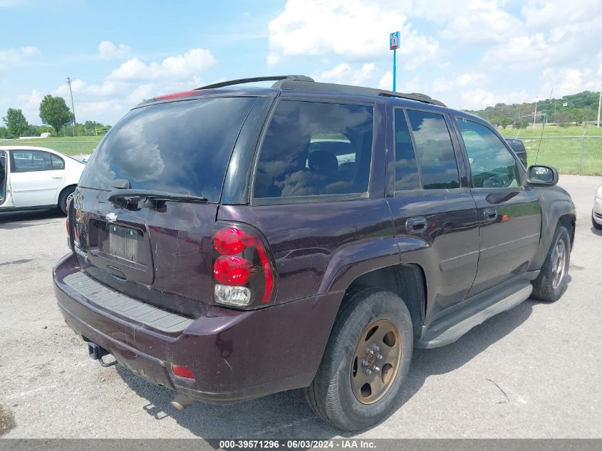 2008 Chevrolet Trailblazer Lt VIN: 1GNDS13S982193027 Lot: 39571296