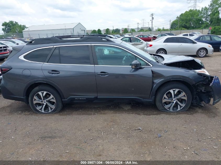 2021 Subaru Outback Limited VIN: 4S4BTANC6M3140854 Lot: 39571304