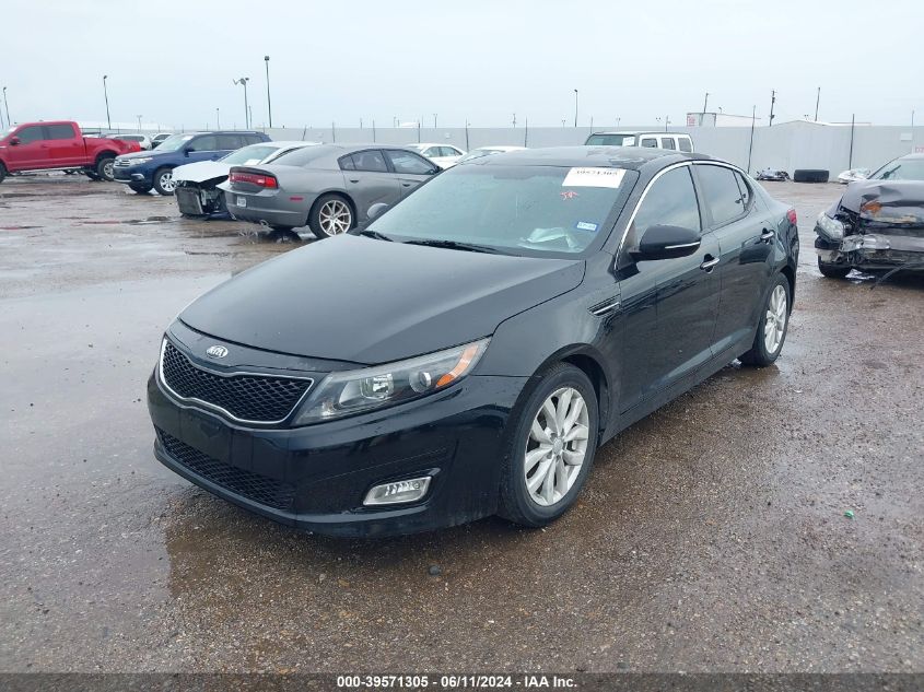 2014 Kia Optima Lx VIN: 5XXGM4A74EG306940 Lot: 39571305