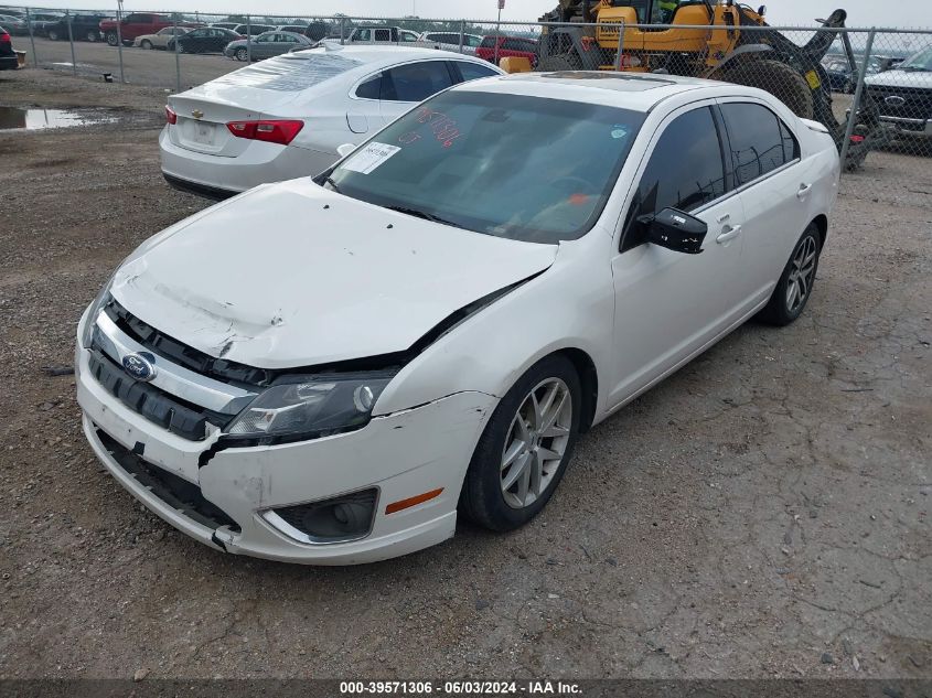 2012 Ford Fusion Sel VIN: 3FAHP0JA3CR230633 Lot: 39571306