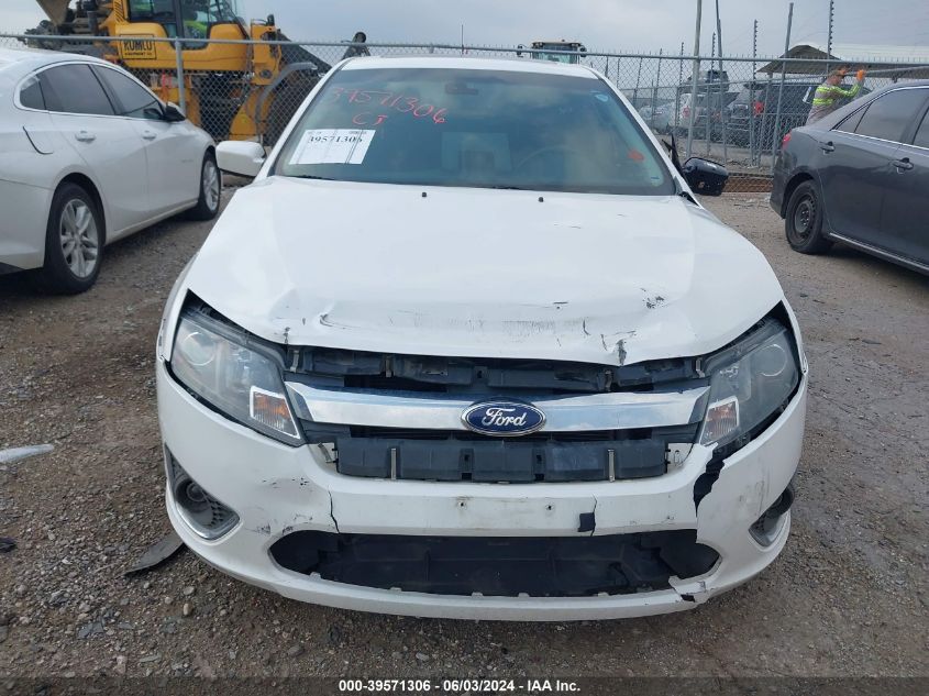 2012 Ford Fusion Sel VIN: 3FAHP0JA3CR230633 Lot: 39571306