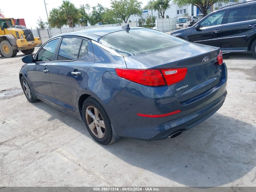 2015 Kia Optima Lx VIN: 5XXGM4A70FG362035 Lot: 39571314