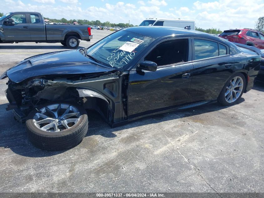 2023 Dodge Charger Gt VIN: 2C3CDXHG9PH559990 Lot: 39571337