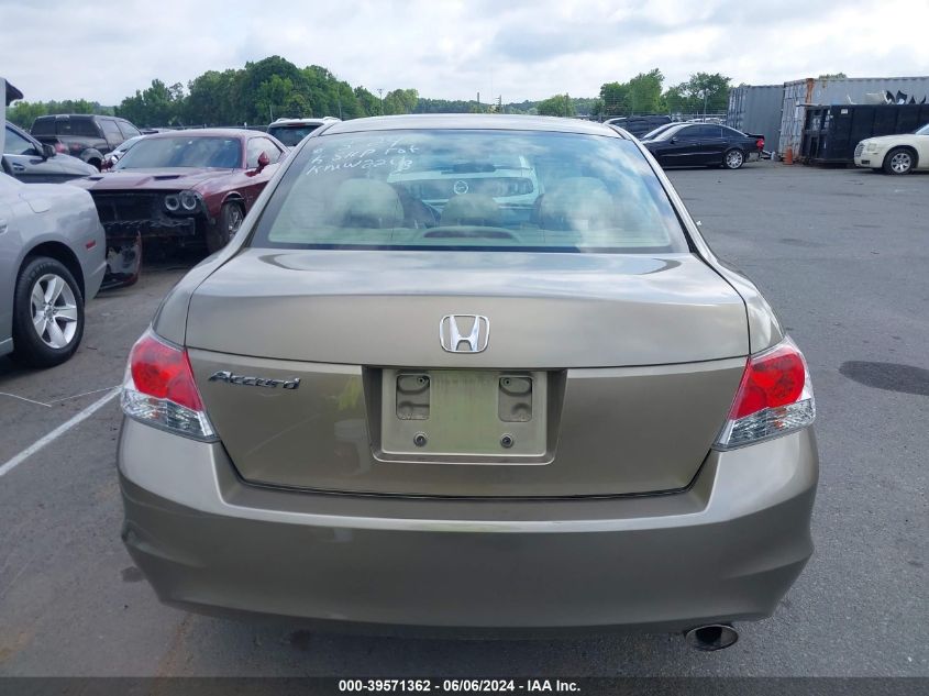 2010 Honda Accord 2.4 Lx-P VIN: 1HGCP2F49AA089319 Lot: 39571362