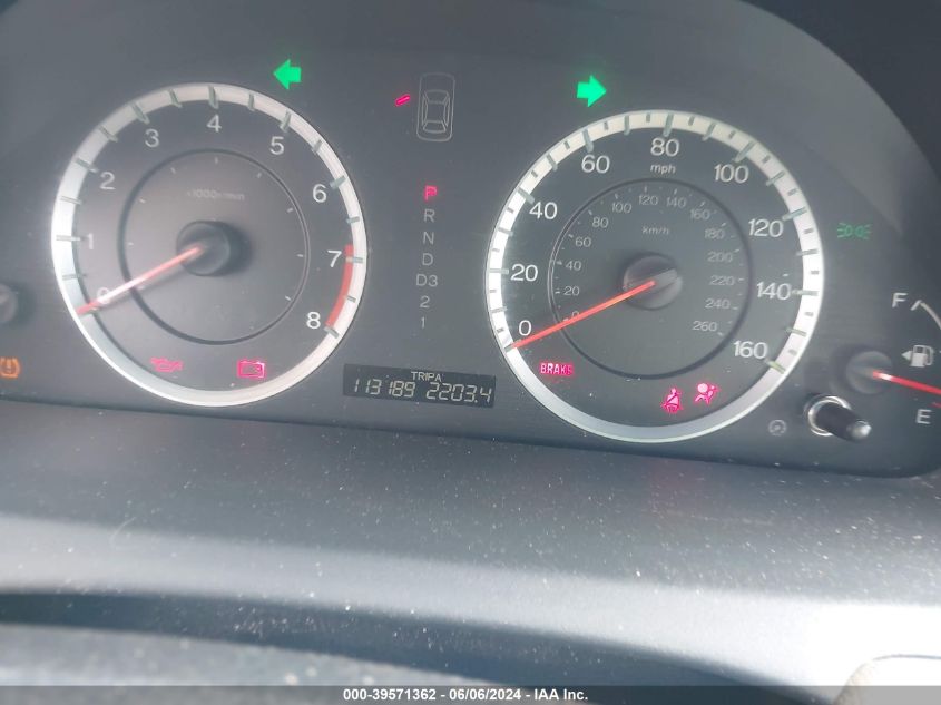 2010 Honda Accord 2.4 Lx-P VIN: 1HGCP2F49AA089319 Lot: 39571362