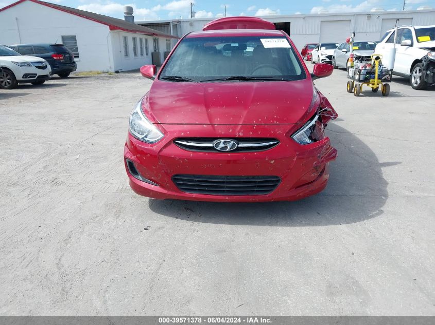 2016 Hyundai Accent Se VIN: KMHCT4AE4GU072694 Lot: 39571378