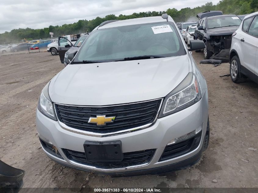 2015 Chevrolet Traverse Ls VIN: 1GNKRFKD7FJ237273 Lot: 39571383