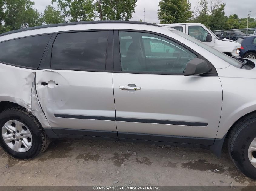 2015 Chevrolet Traverse Ls VIN: 1GNKRFKD7FJ237273 Lot: 39571383