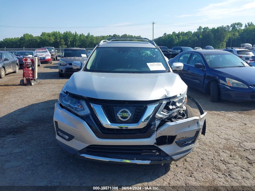 2017 Nissan Rogue Sl VIN: 5N1AT2MT0HC777473 Lot: 39571386