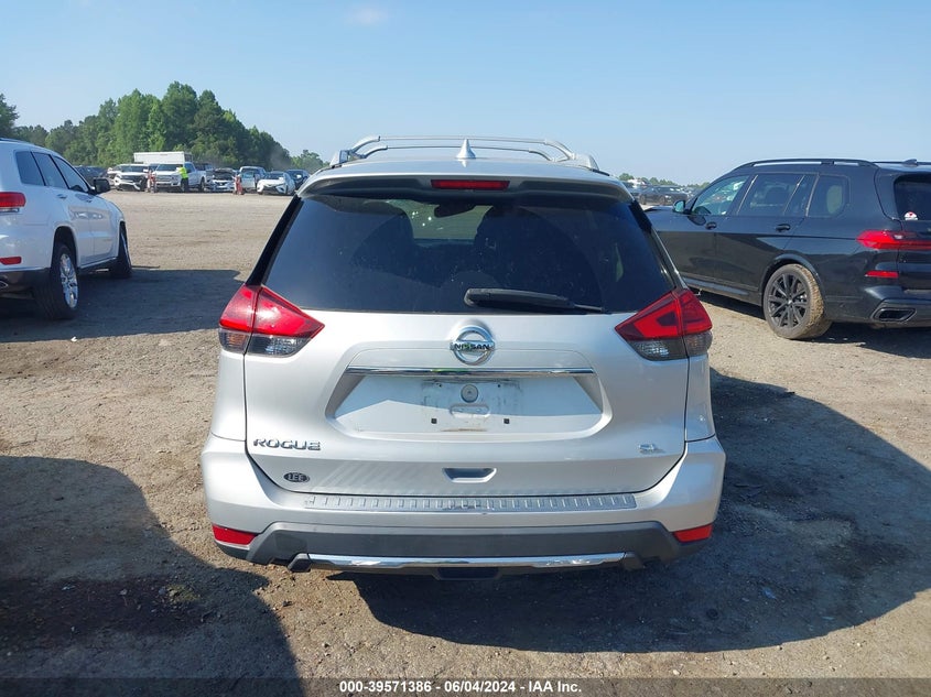 2017 Nissan Rogue Sl VIN: 5N1AT2MT0HC777473 Lot: 39571386