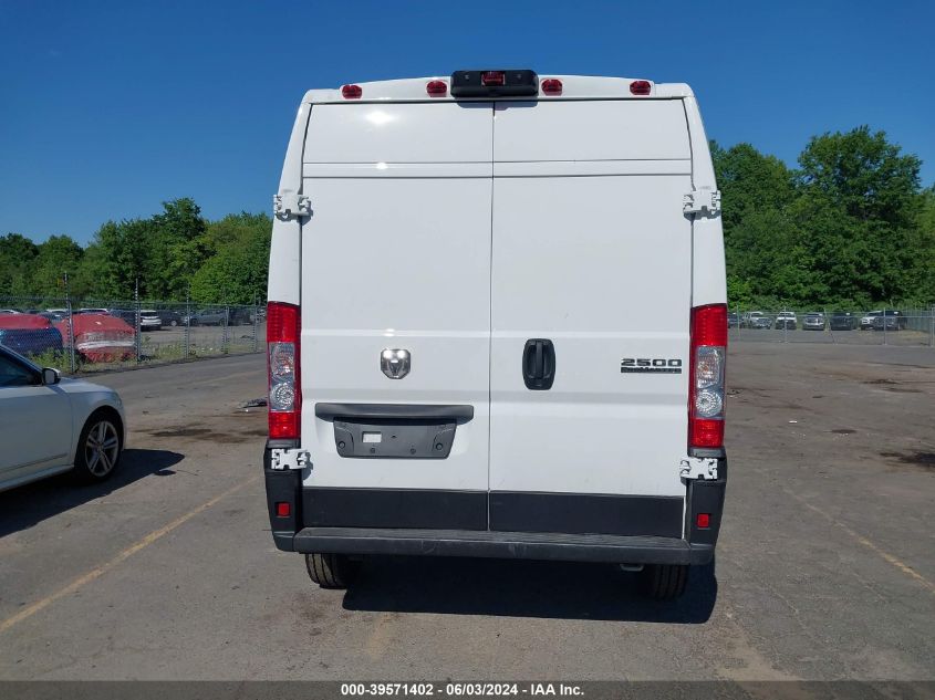 2023 Ram Promaster 2500 High Roof 159 Wb VIN: 3C6LRVDG5PE583987 Lot: 39571402