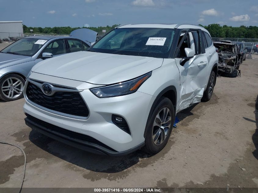 2023 TOYOTA HIGHLANDER VIN: 5TDKDRBH1PS500664