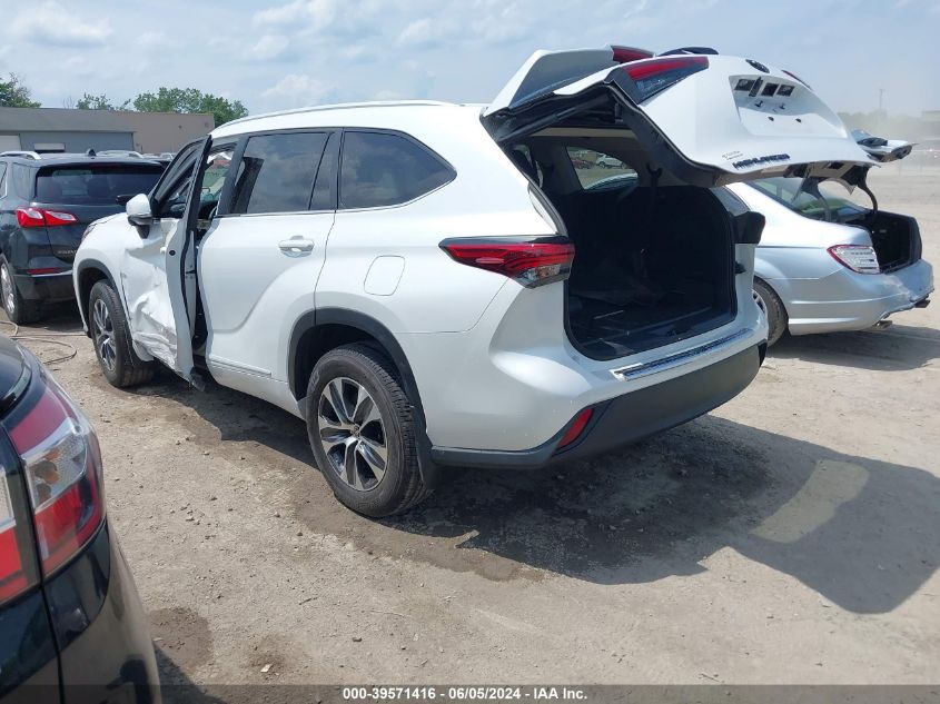 2023 TOYOTA HIGHLANDER VIN: 5TDKDRBH1PS500664